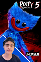 پوستر استریم پاپی پلی تایم ۵ - جکسن