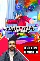 پوستر استریم ماینکرفت: لاکی بلاک - ابوالفضل ایکس مستر