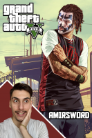 پوستر استریم جی‌تی‌ای ۵: شوخی‌های عجیب - امیر اس‌ورد