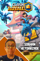 پوستر استریم کلش رویال - سبحان حیدرزاده