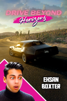 پوستر استریم رانندگی فراتر از افق‌ - احسان باکستر