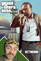 پوستر استریم جی‌تی‌ای ۵: ماشین‌های ایرانی - عمو هیتمن