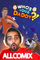 پوستر استریم پدر تو کیه؟ - علی کامیکس