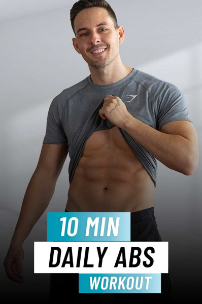 ۱۰ دقیقه تمرین روزانه شکم در خانه