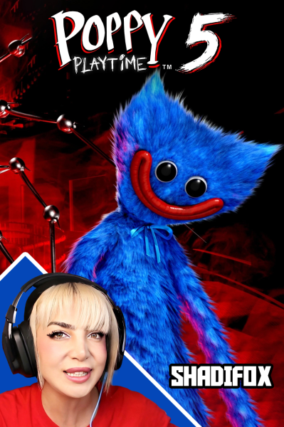 پوستر استریم پاپی پلی تایم ۵ - شادی فاکس