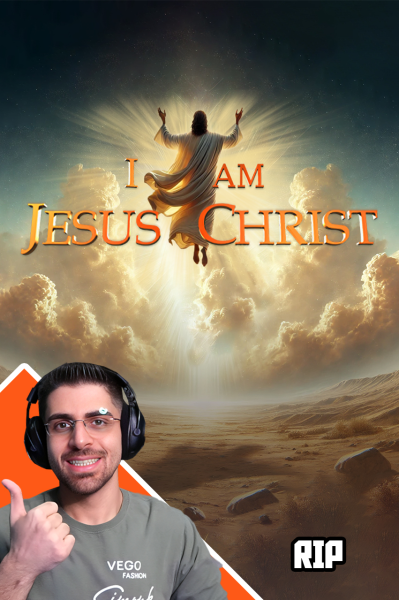 پوستر استریم من عیسی مسیح هستم - RIP