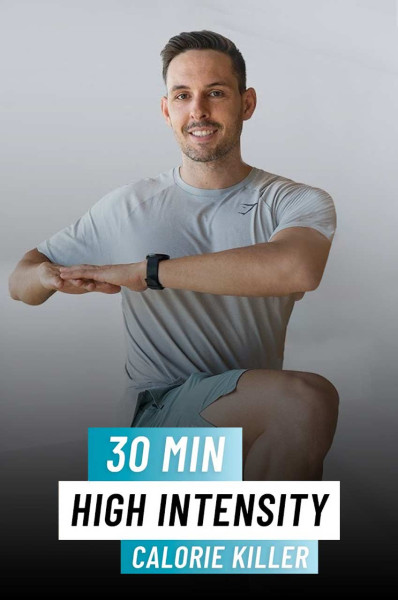 ۳۰ دقیقه تمرین شدید HIIT
