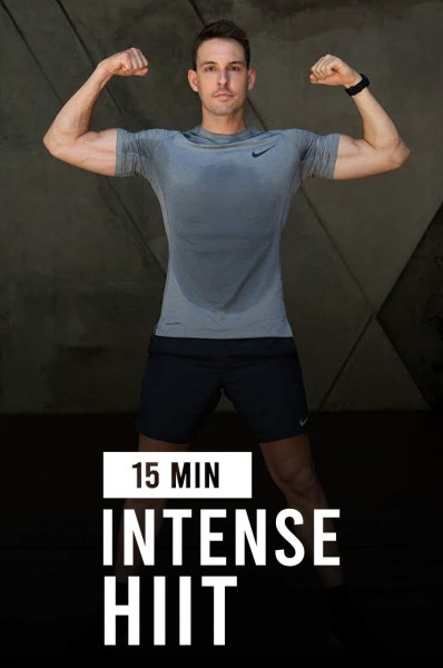 ۱۵ دقیقه تمرین شدید HIIT