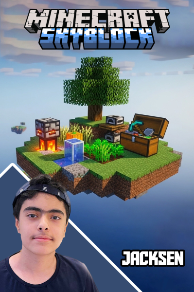 پوستر استریم ماینکرفت اسکای بلاک سری سوم - جکسن