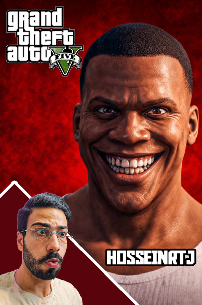 پوستر استریم جی‌تی‌ای ۵: لبخند نزن - حسین آرتی‌جی