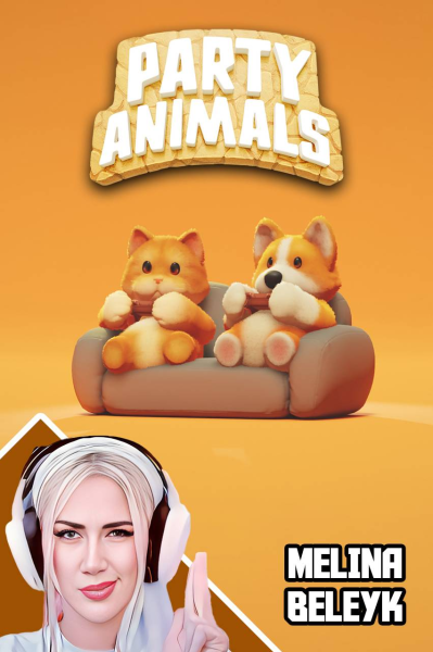 پوستر استریم مهمانی حیوانات - ملینا بلیک