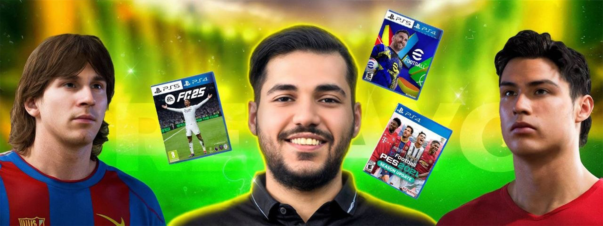 بنر استریمر رضا وای‌جی