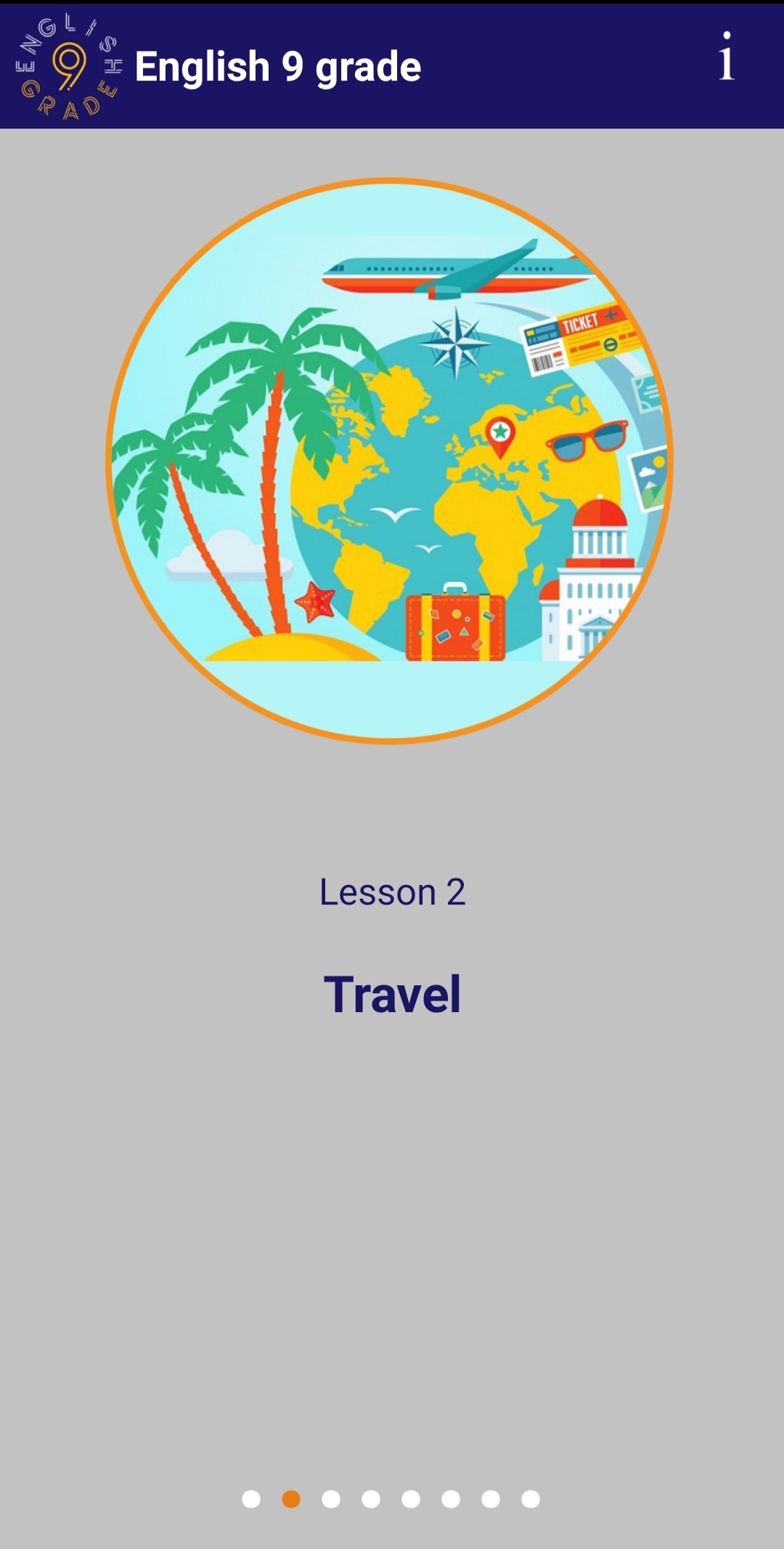 اسکرین شات 3 برنامه آموزش زبان نهم | English 9 grade