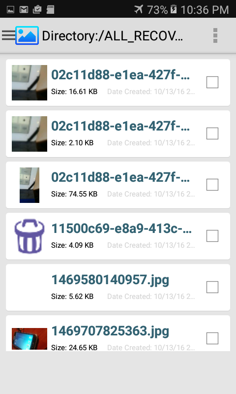 اسکرین شات 5 برنامه Photo Recovery