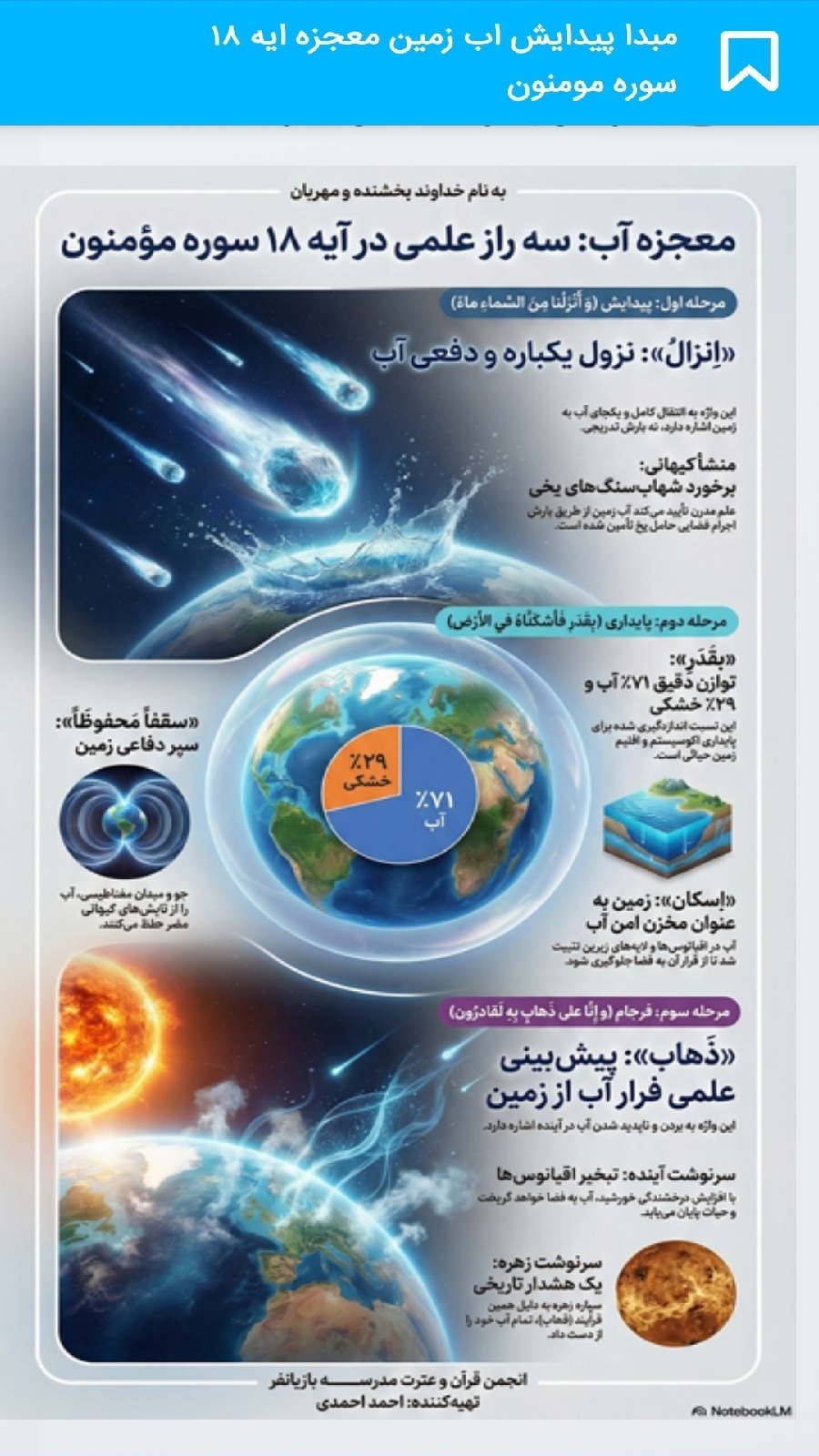 اسکرین شات 7 برنامه آشنایی با اعجاز قرآن کریم