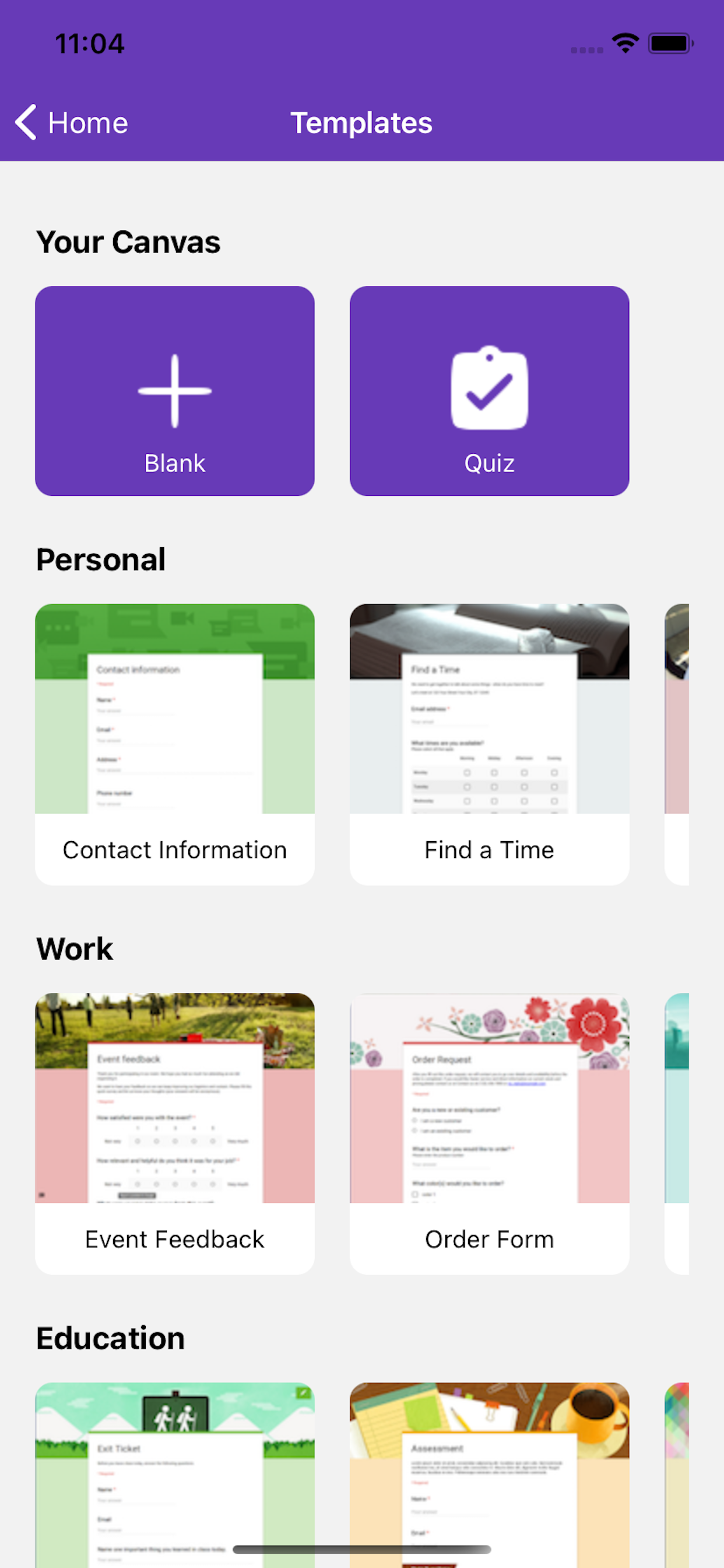 اسکرین شات 2 برنامه FormsApp - Manage your Forms