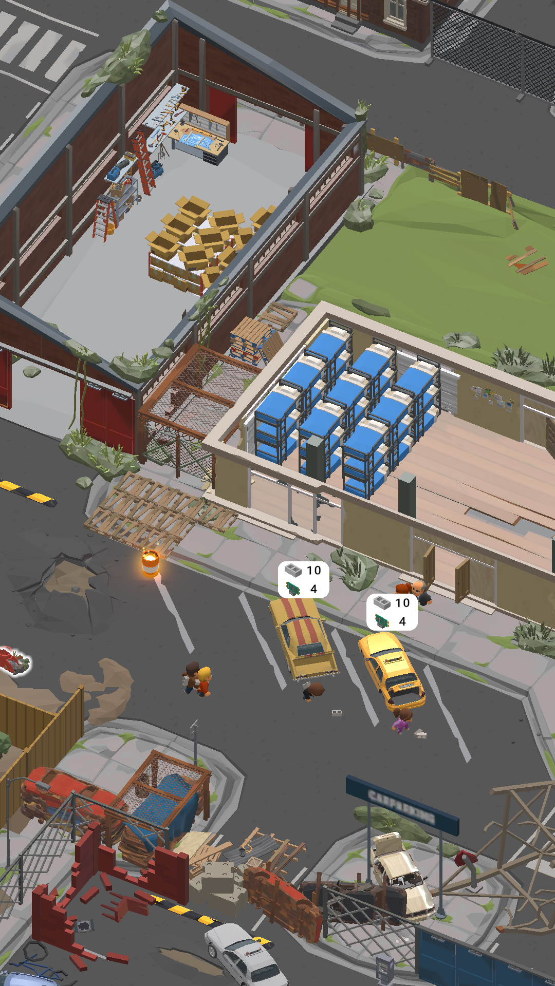 اسکرین شات 3 بازی Survival City Builder