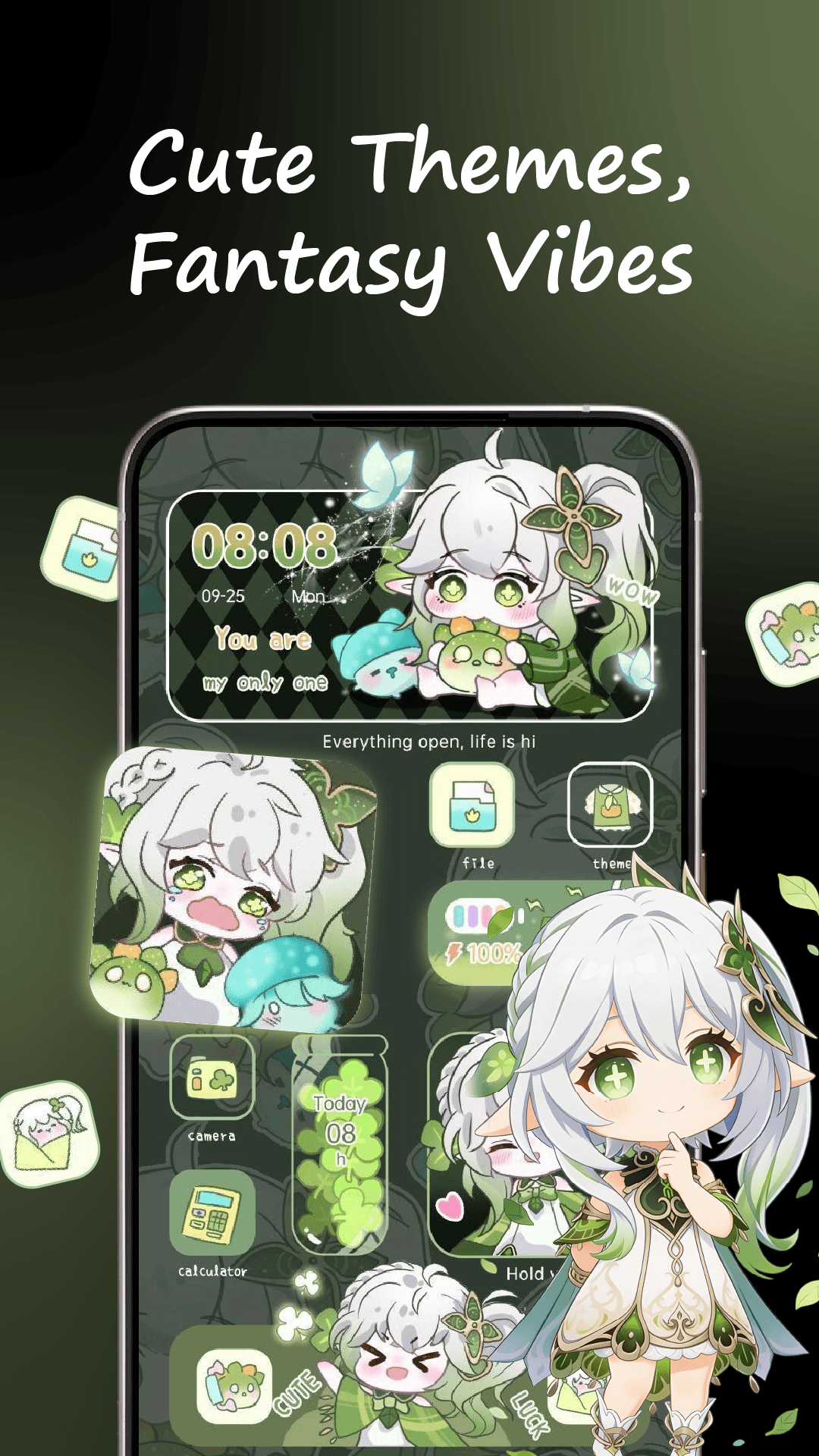 اسکرین شات 2 برنامه Themepack - Icons and Widgets