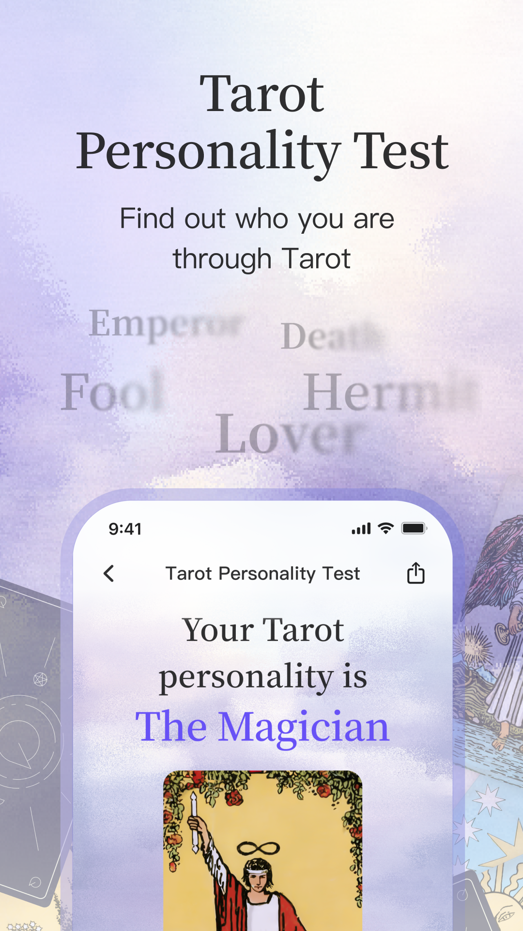 اسکرین شات 8 برنامه Quin: AI Tarot Reader