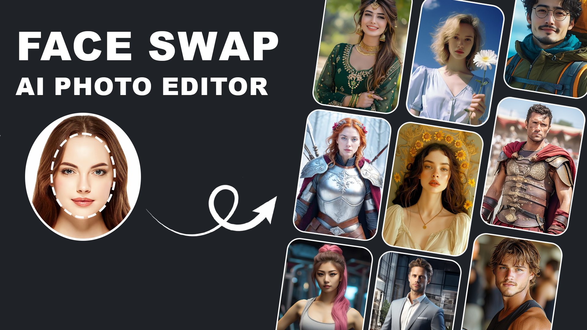 اسکرین شات 7 برنامه AI Face Swap: Photo Editor App