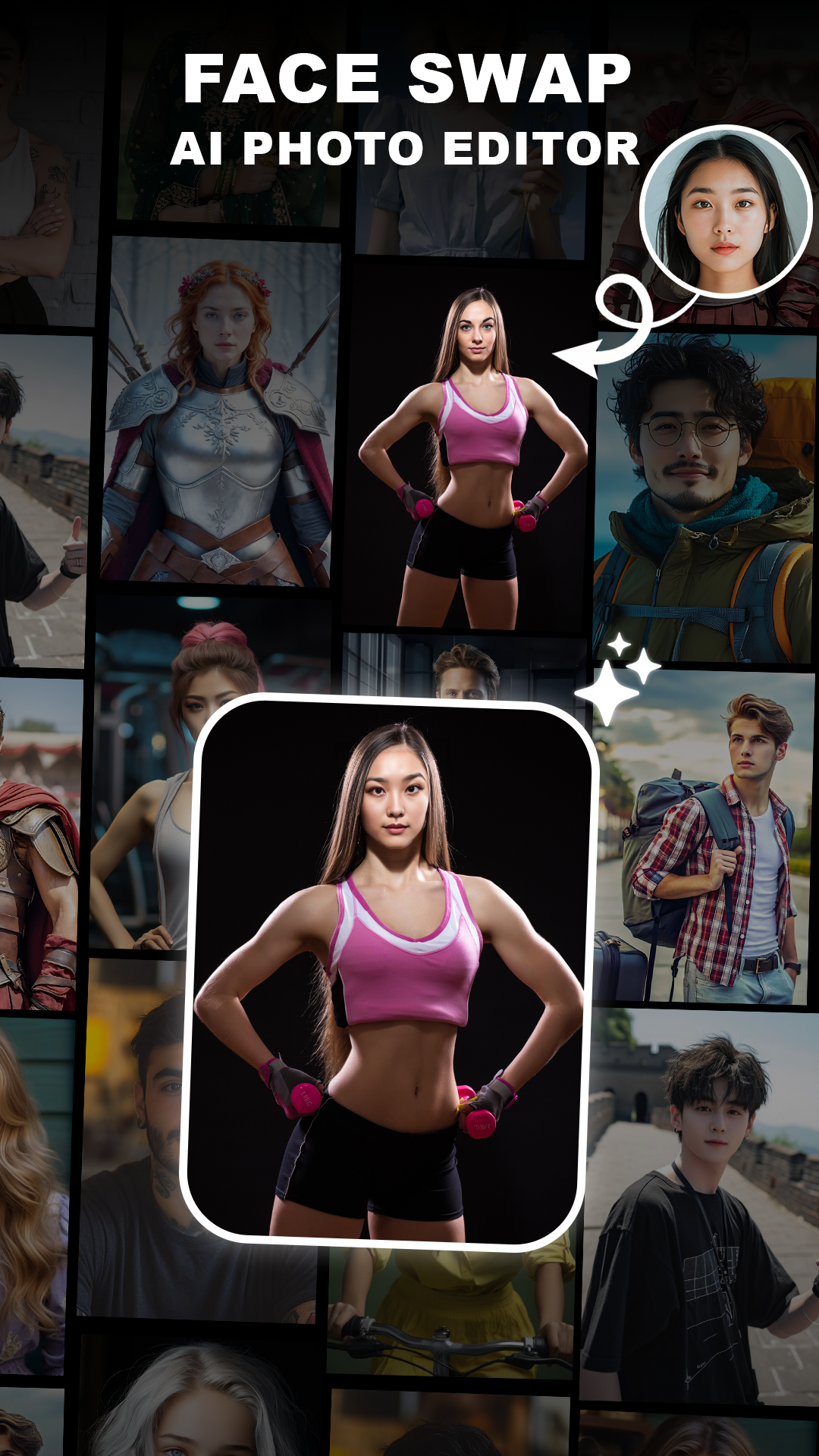 اسکرین شات 4 برنامه AI Face Swap: Photo Editor App