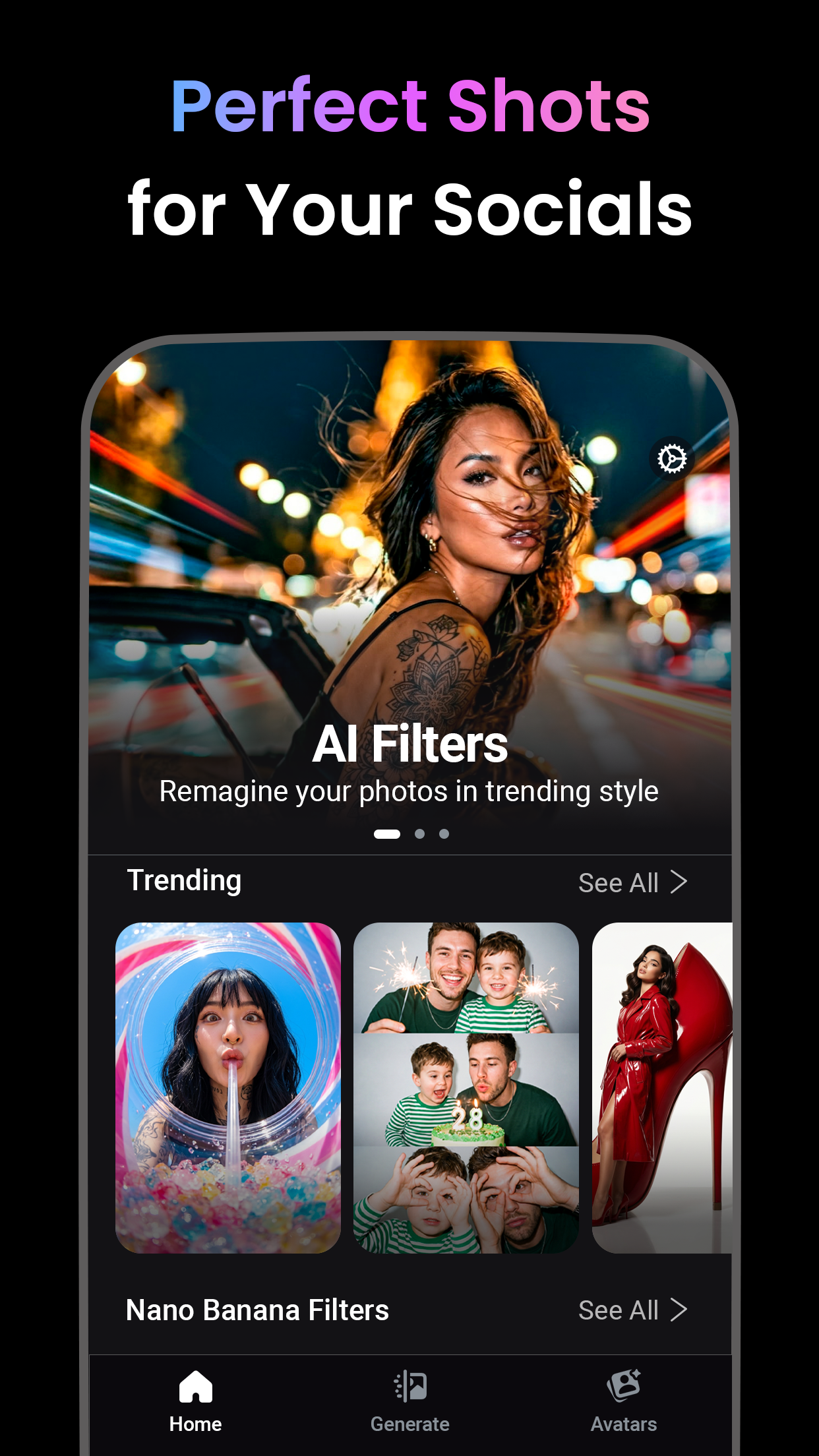 اسکرین شات 4 برنامه ARTA - AI Photo Generator