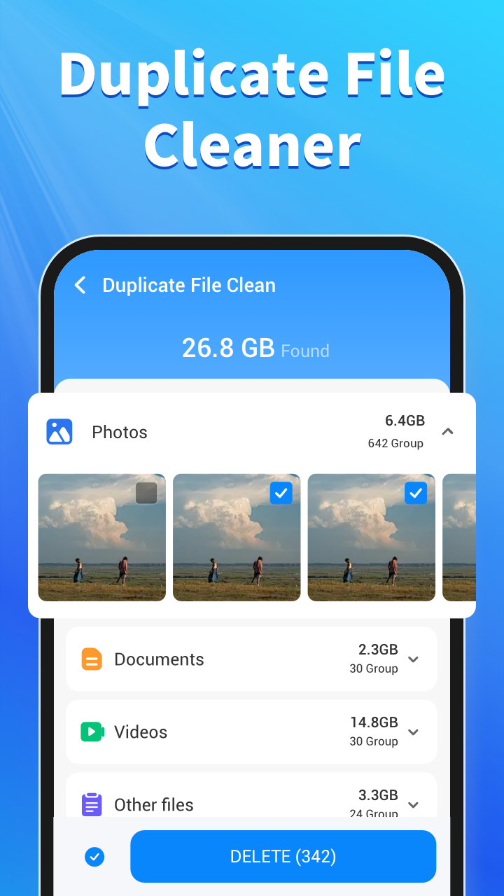 اسکرین شات 3 برنامه Phone Junk Cleaner, Junk Scan