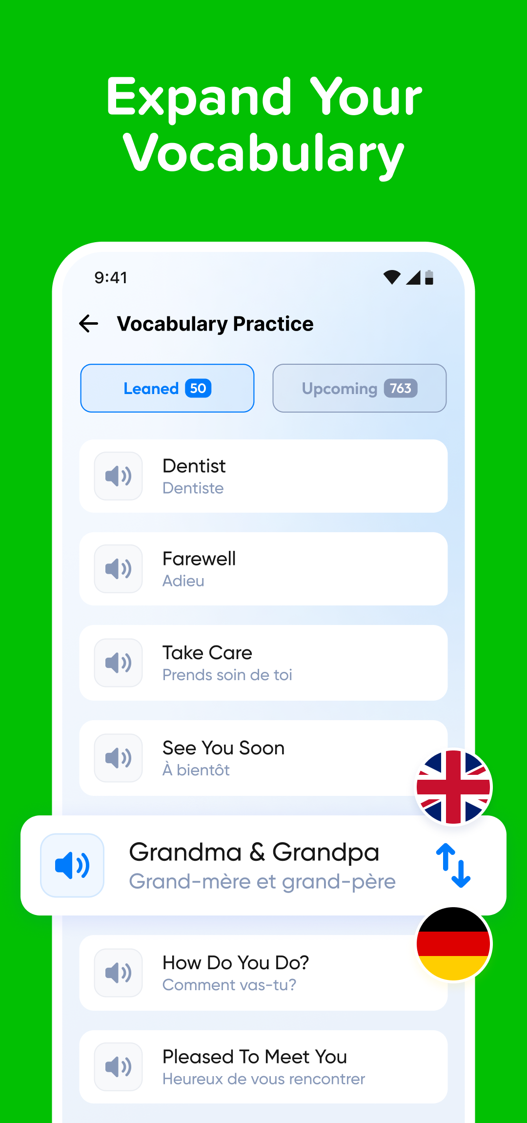 اسکرین شات 6 برنامه Speak & Learn English: LearnAI