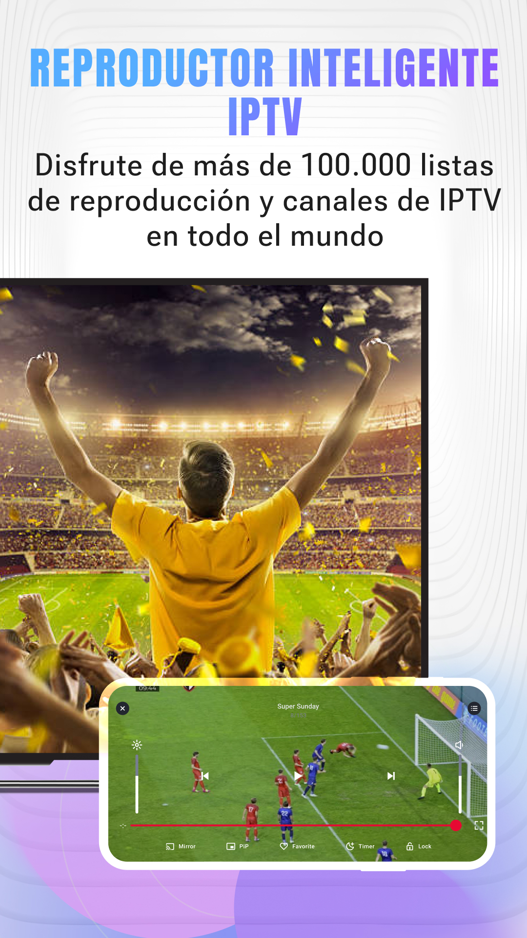 اسکرین شات 7 برنامه IPTV inteligente - en directo