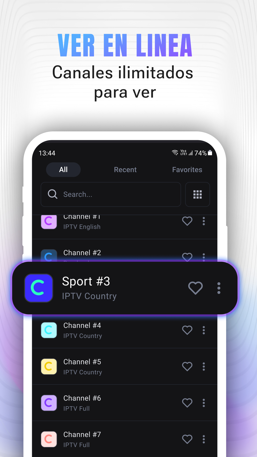 اسکرین شات 4 برنامه IPTV inteligente - en directo
