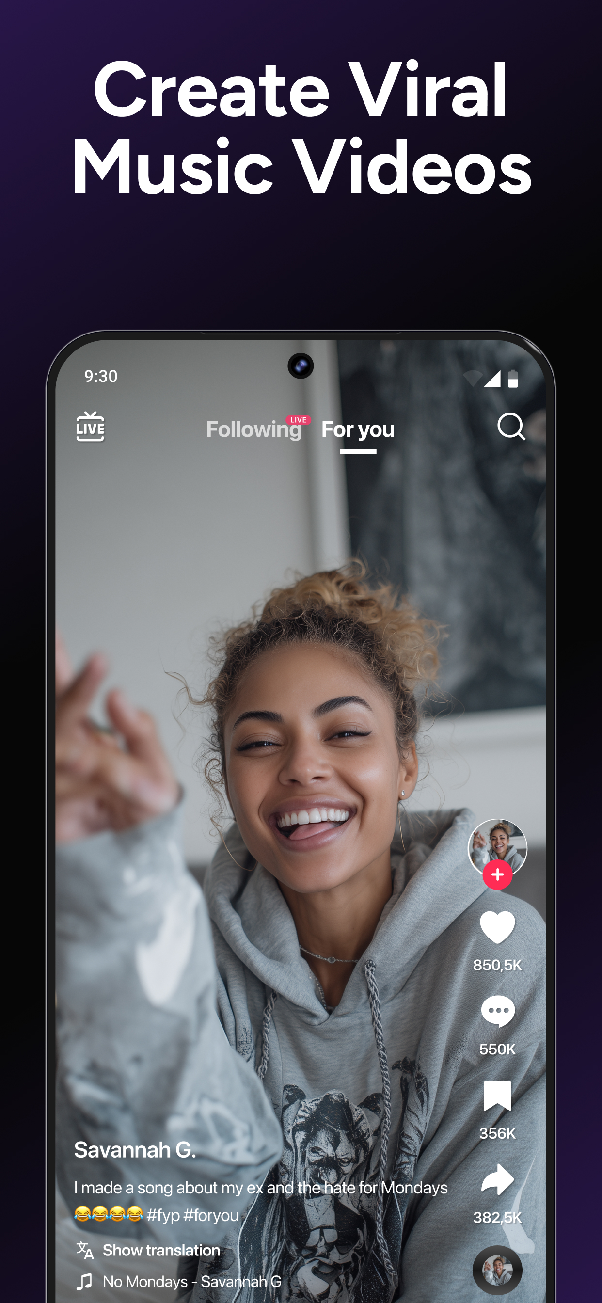 اسکرین شات 8 برنامه MyTunes : AI Music Generator
