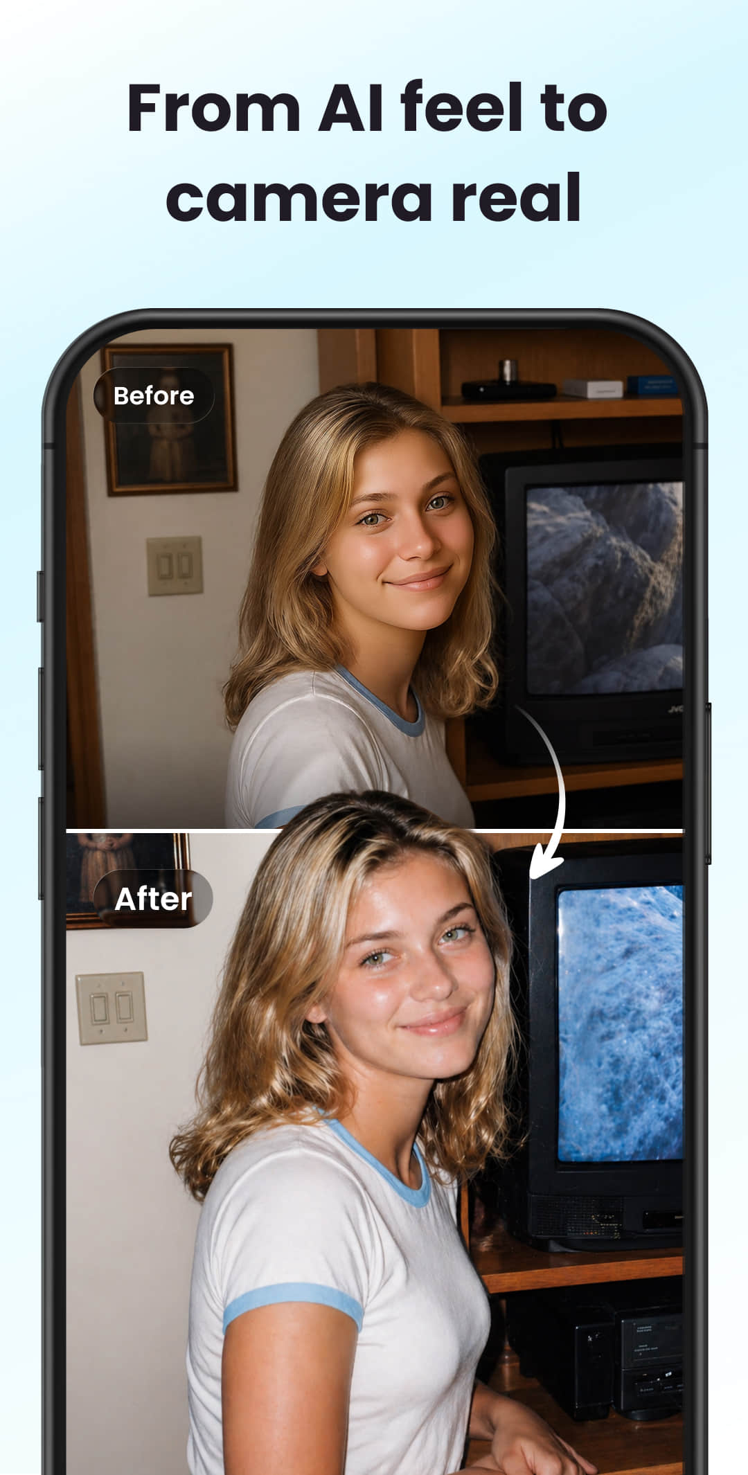 اسکرین شات 5 برنامه UpFoto - AI Photo Enhancer