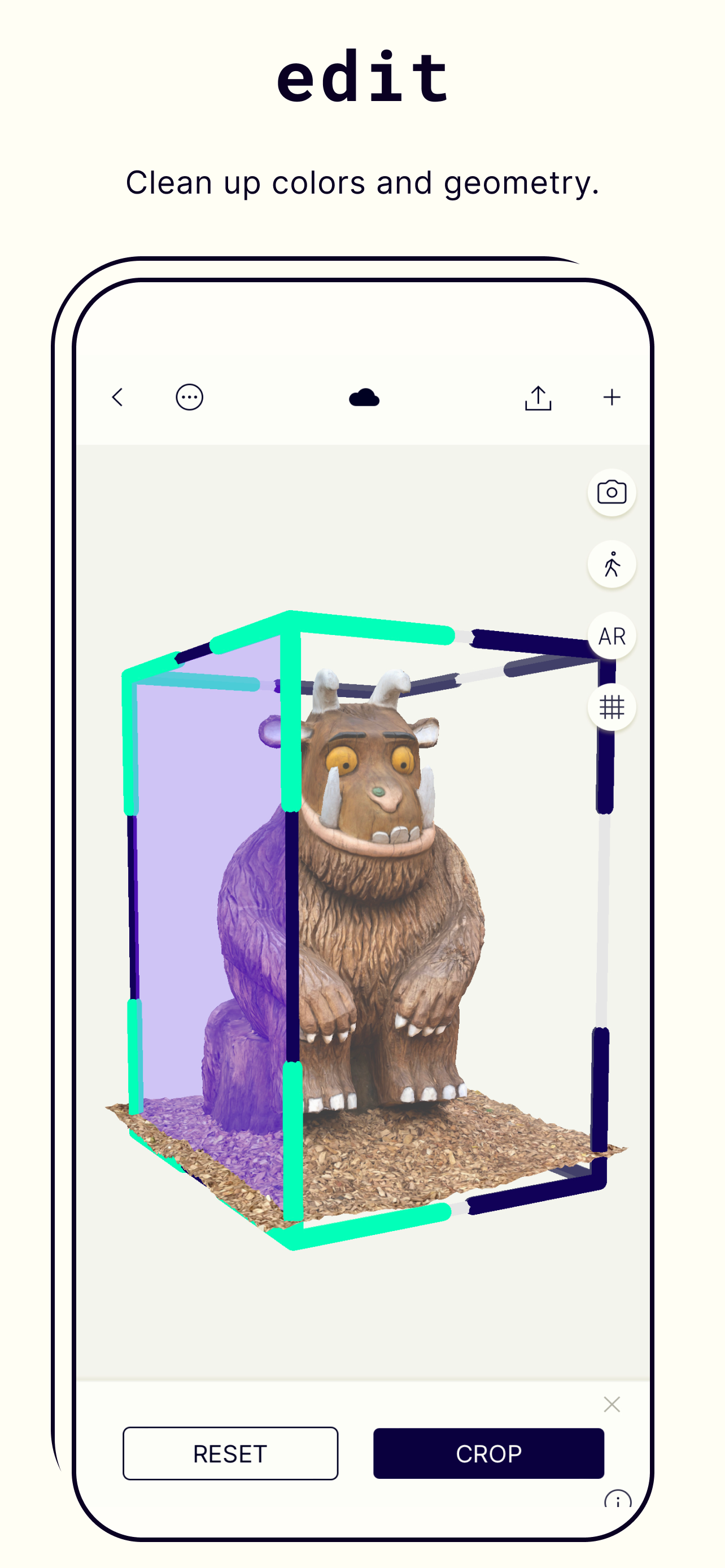 اسکرین شات 3 برنامه Polycam: 3D Scanner & Editor