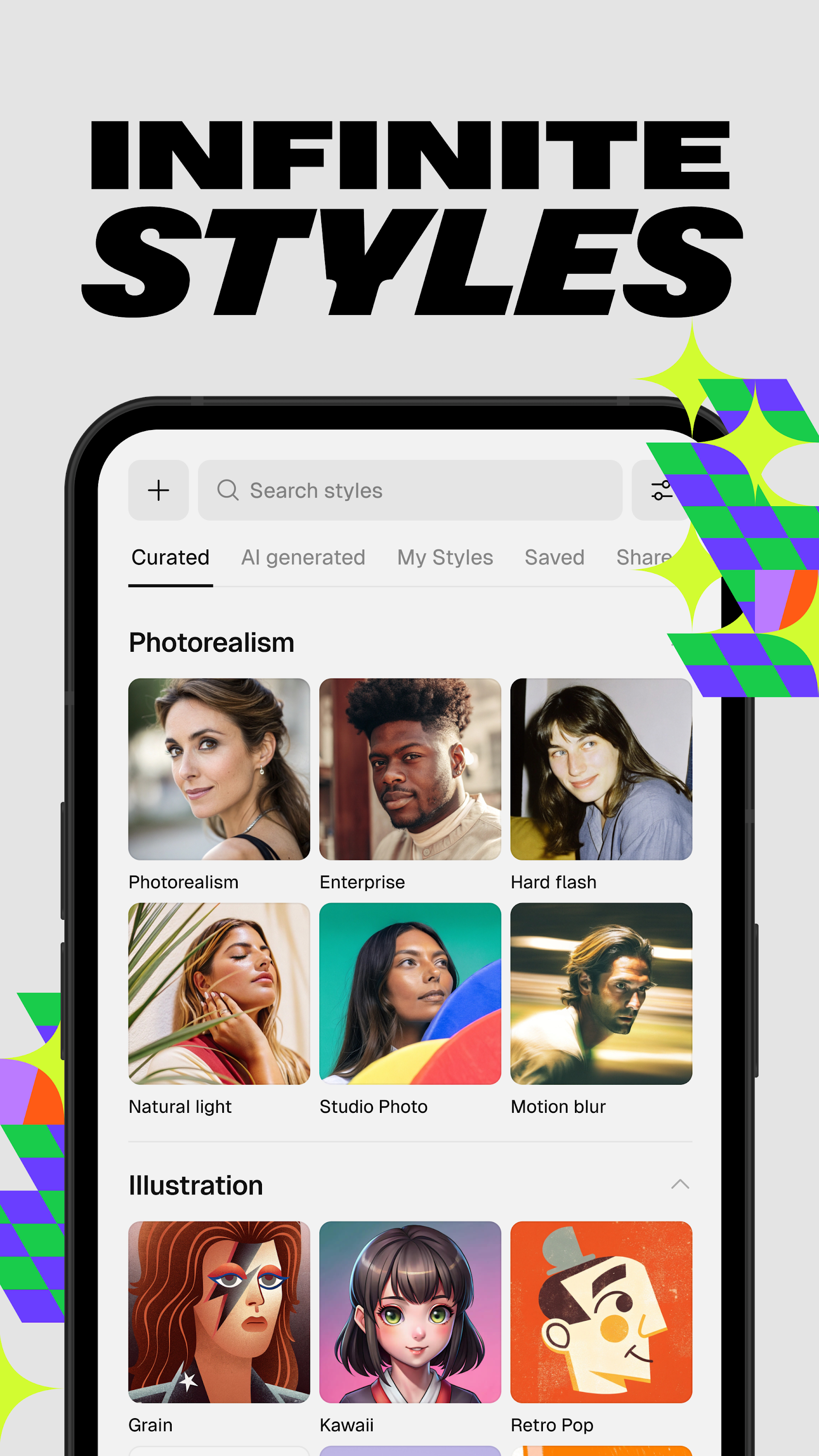 اسکرین شات 4 برنامه Recraft: AI Images and Videos