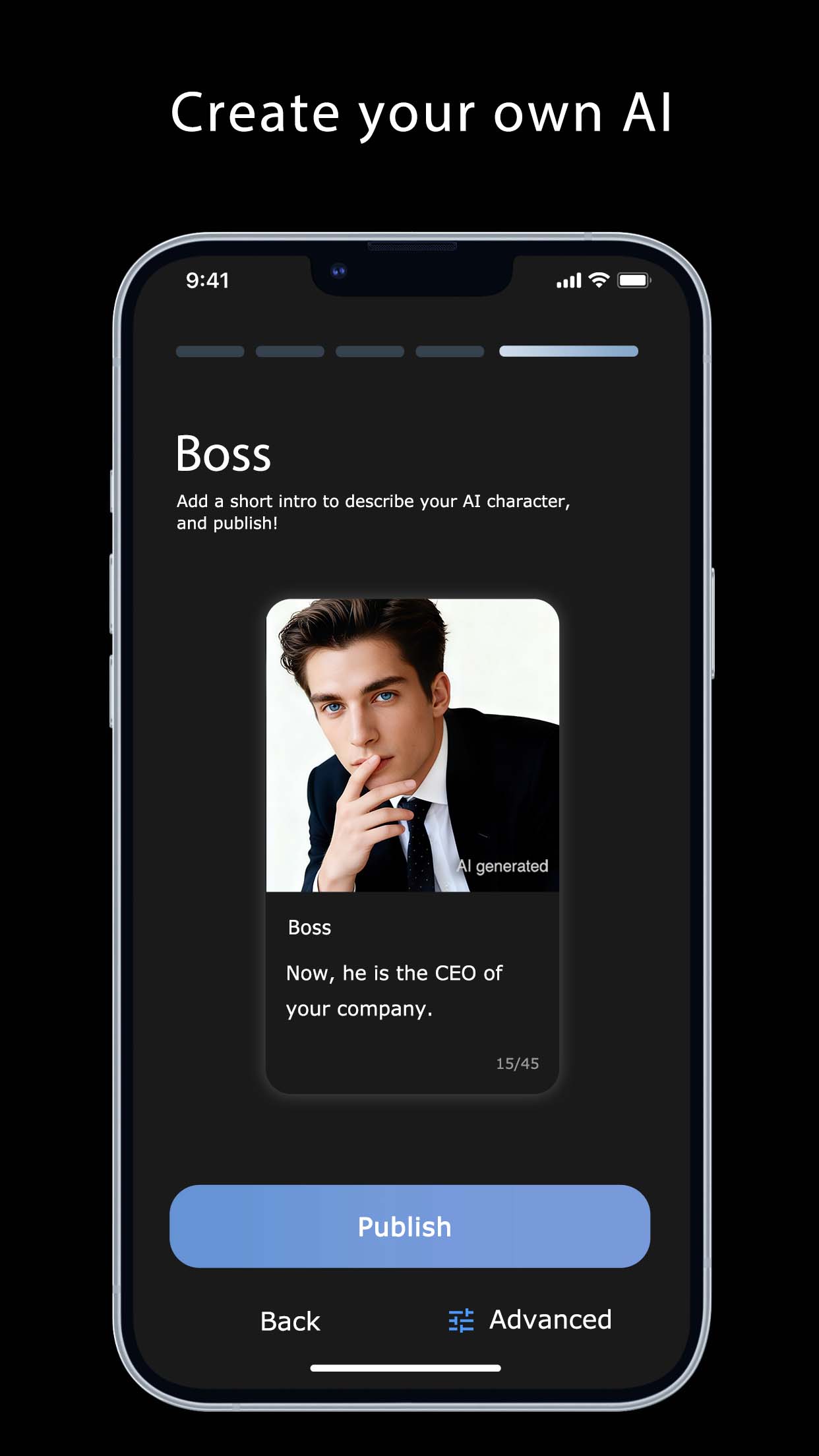 اسکرین شات 5 برنامه Sea Soul: AI Chat