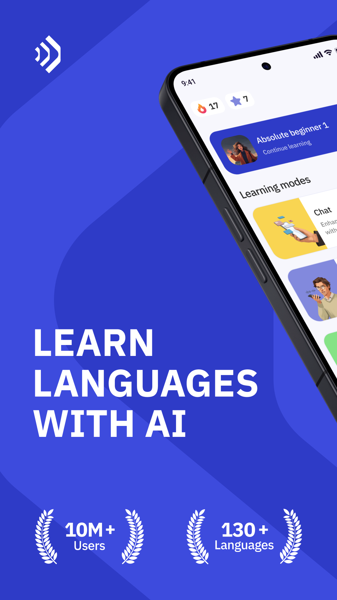 اسکرین شات 1 برنامه Talkpal - AI Language Learning