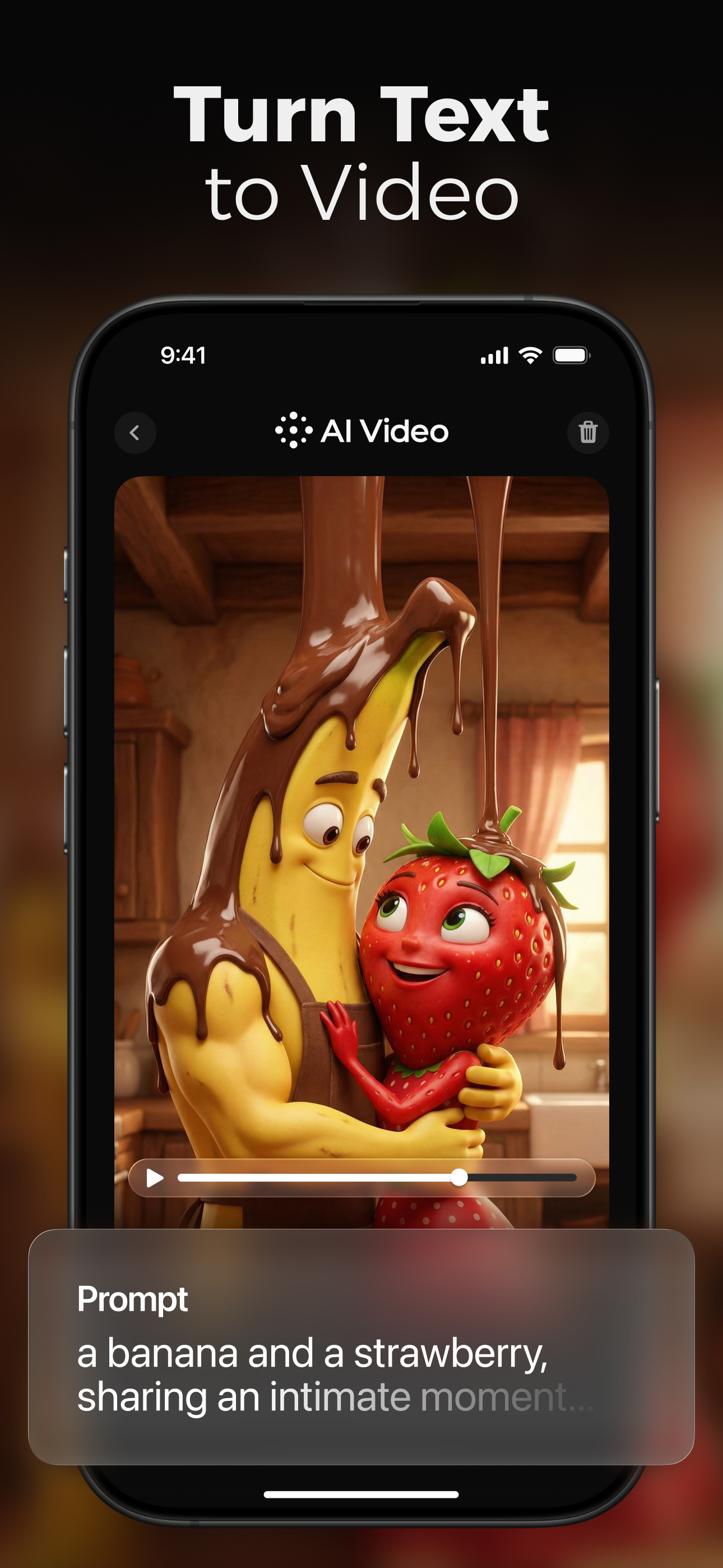 اسکرین شات 4 برنامه AI Video - AI Video Generator