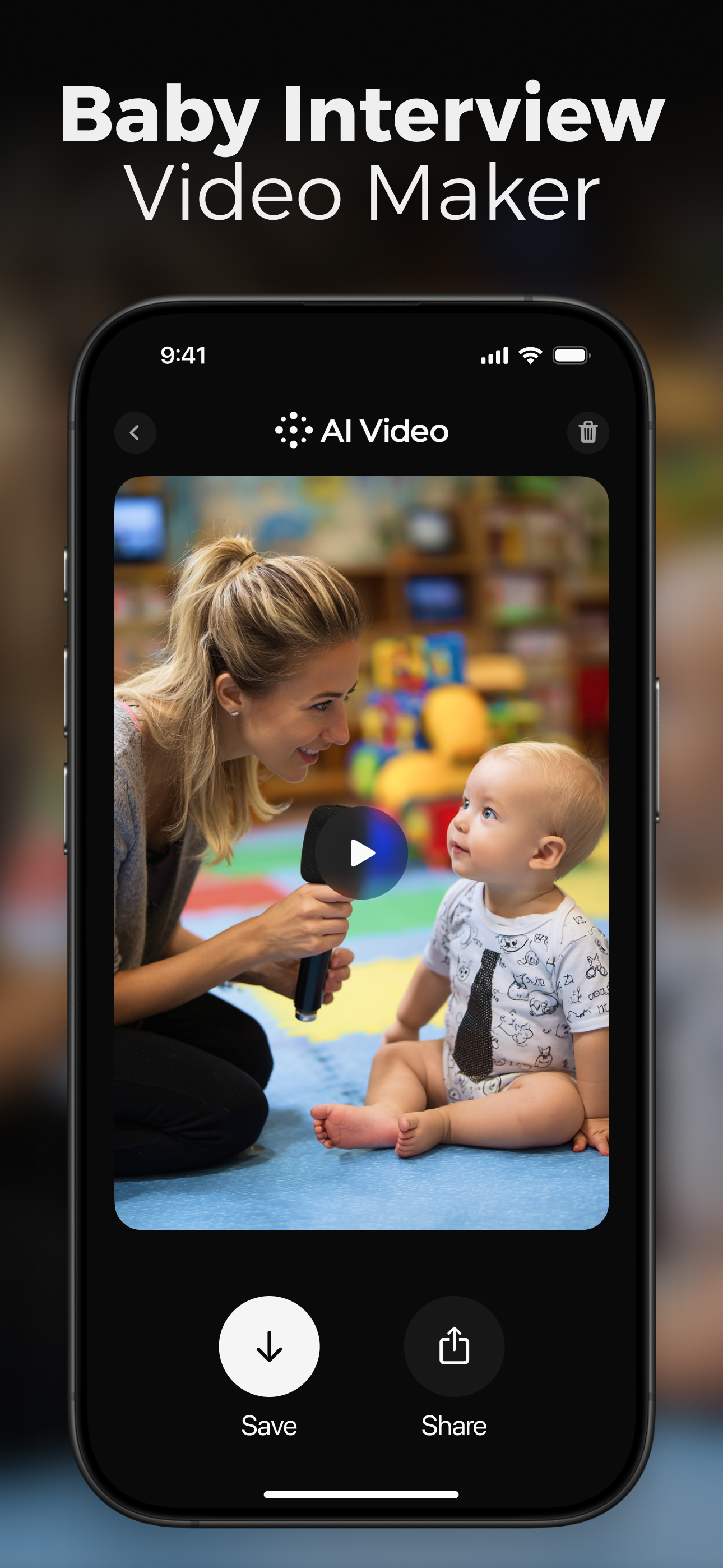 اسکرین شات 5 برنامه AI Video - AI Video Generator