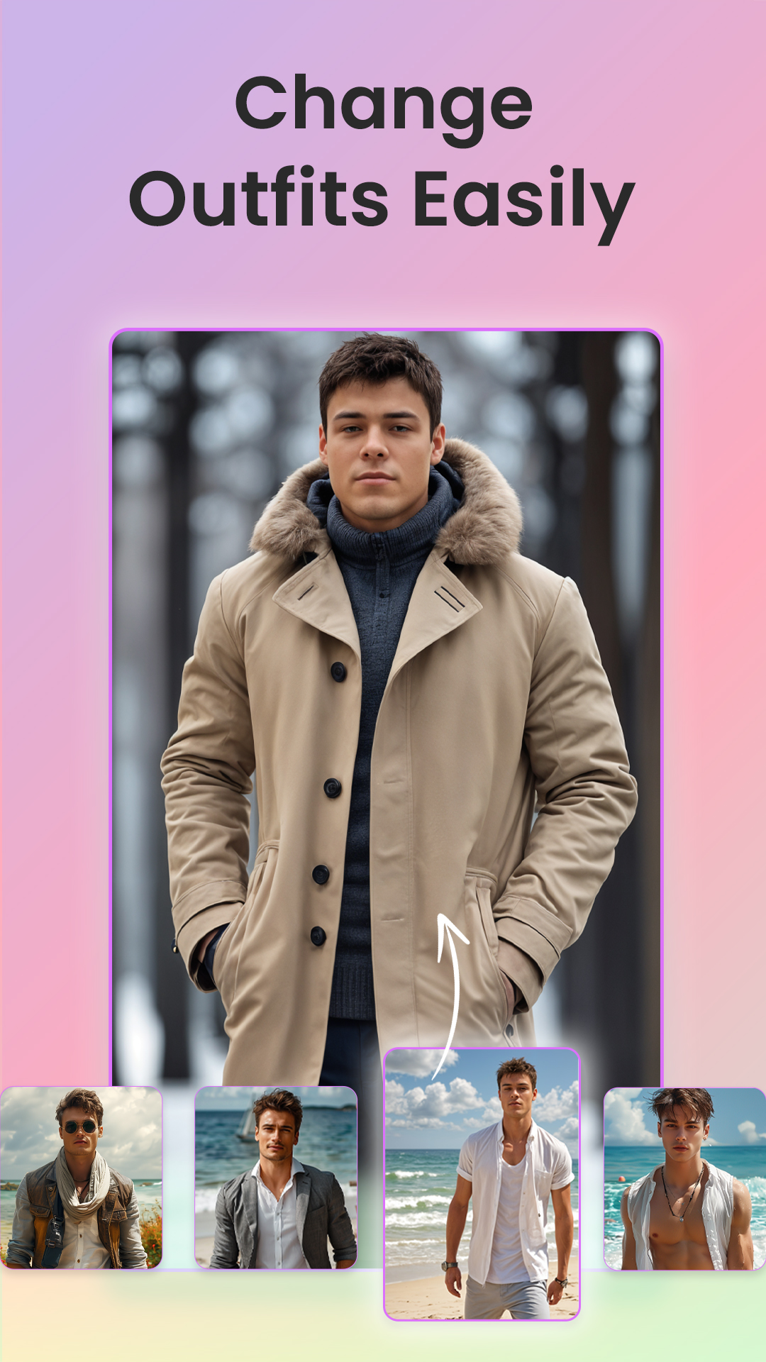 اسکرین شات 7 برنامه ReShot - AI Headshot Generator