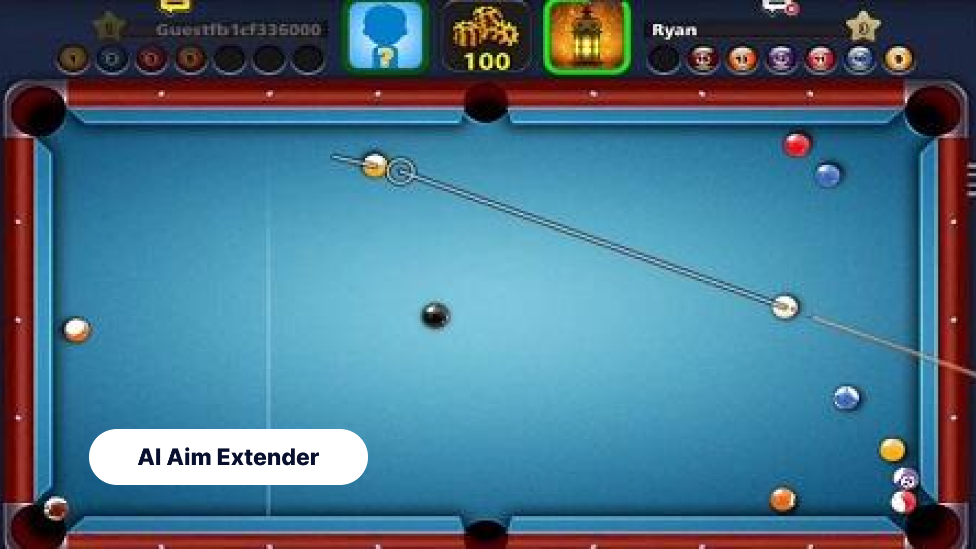 اسکرین شات 3 برنامه Aim Tool for 8 Ball Pool
