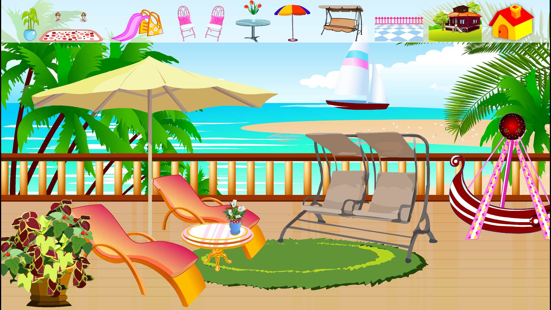 اسکرین شات 5 بازی My room - Girls Games