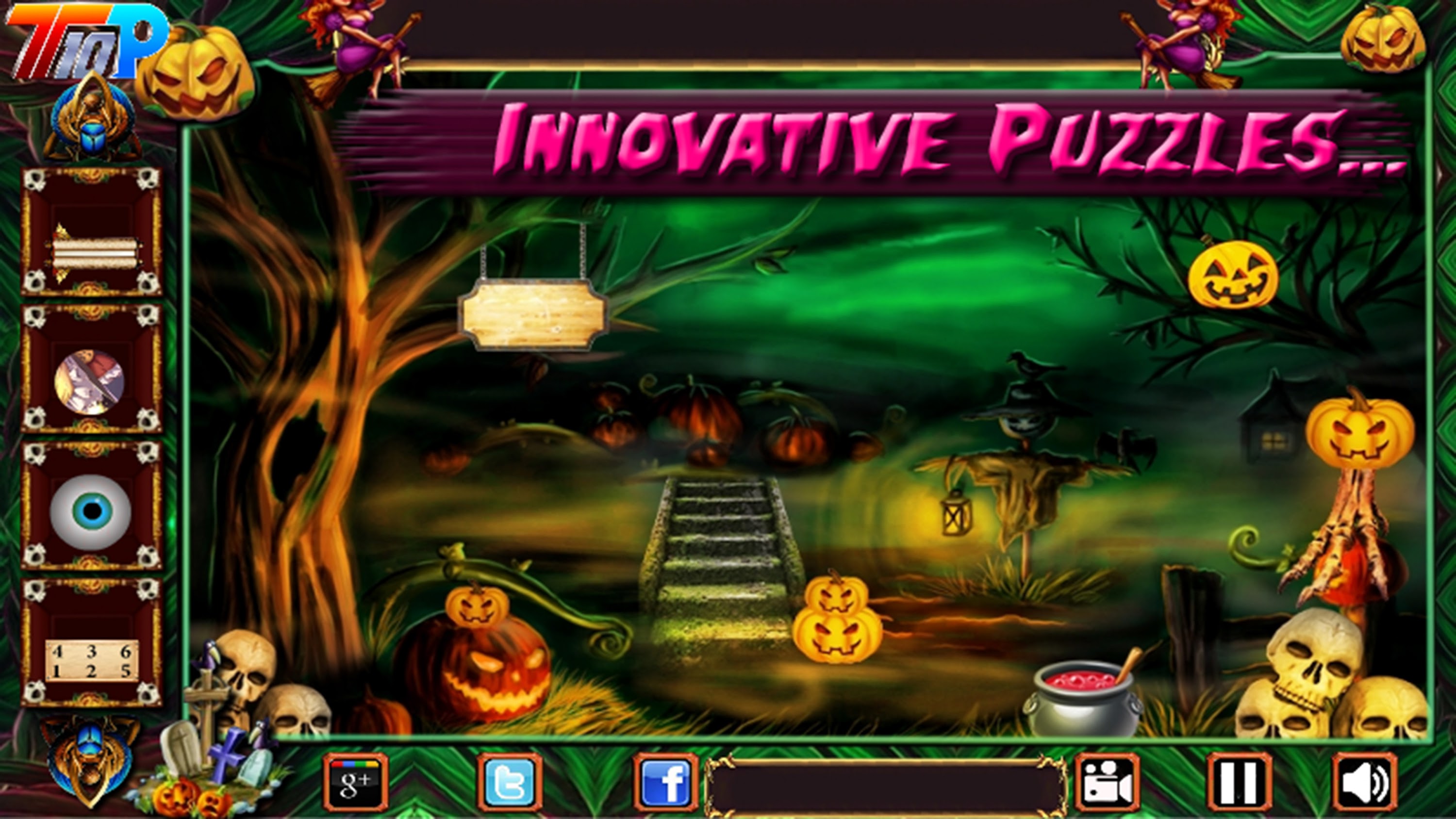 اسکرین شات 1 بازی Halloween Escape Scary Mansion