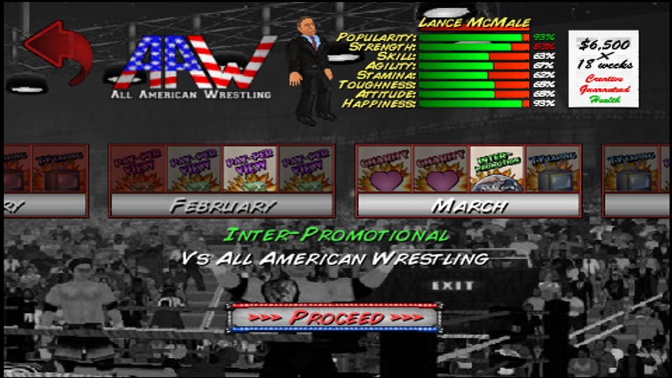 اسکرین شات 6 بازی Wrestling Revolution