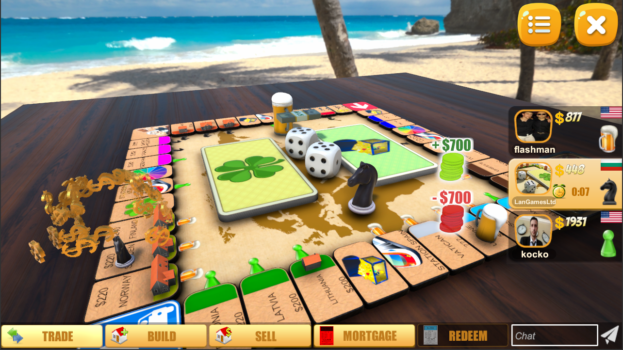 اسکرین شات 7 بازی Rento - Dice Board Game Online