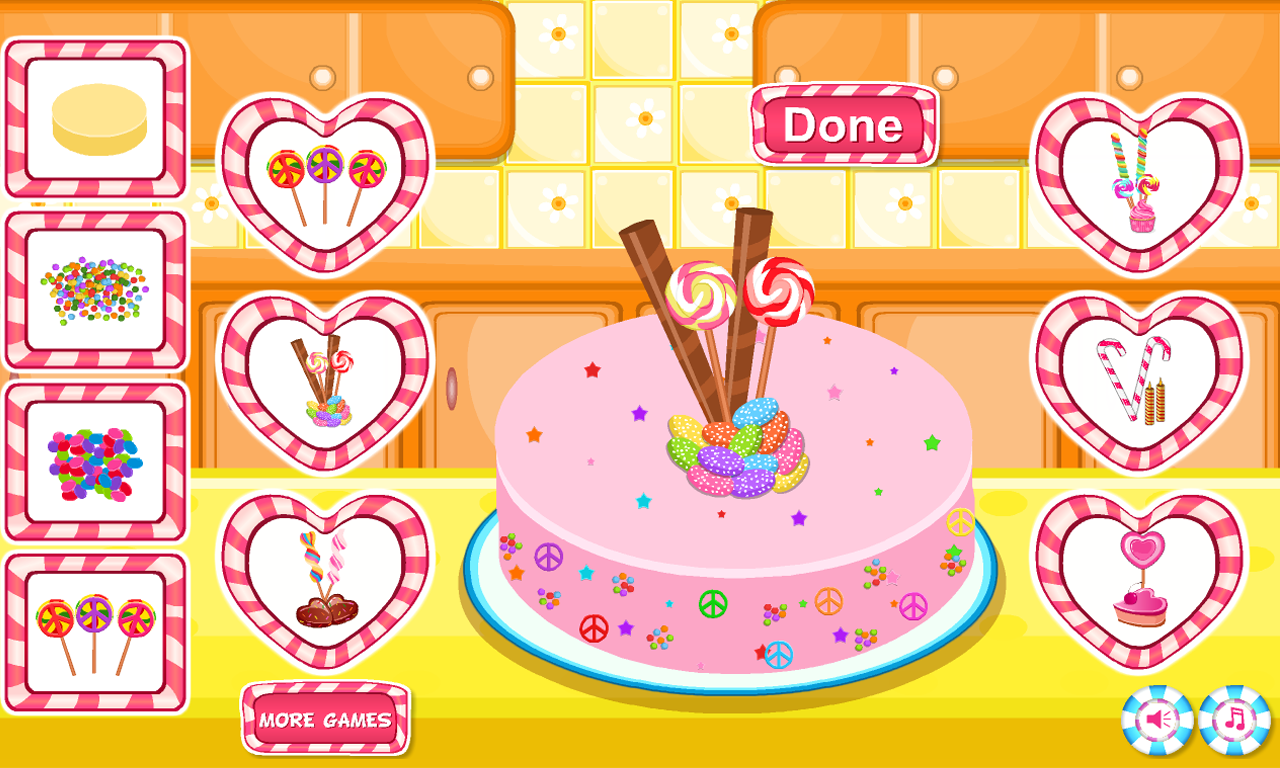 اسکرین شات 6 بازی Candy Cake Maker Cook Desserts