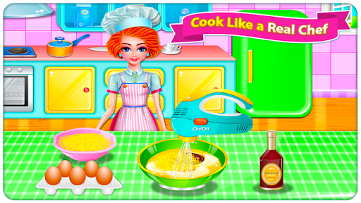 اسکرین شات 1 بازی Baking Cupcakes 7 - Cooking Games