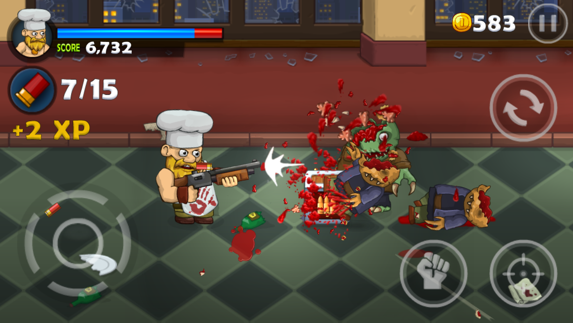 اسکرین شات 4 بازی Bloody Harry: Zombie Shooting