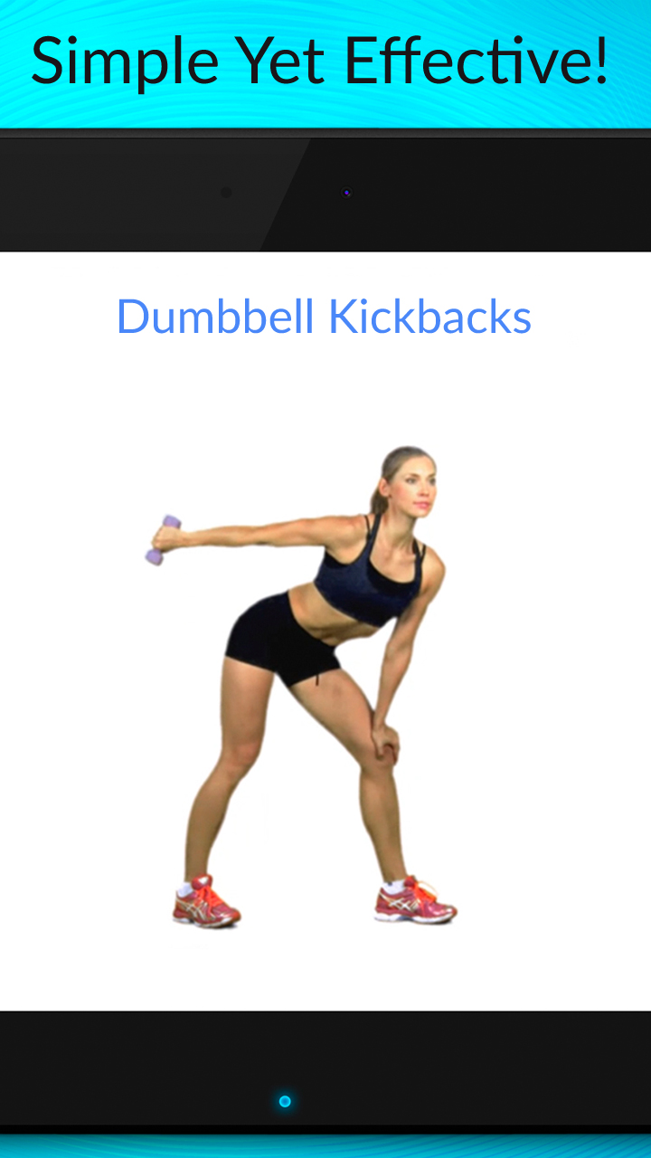 اسکرین شات 5 برنامه Arm Fitness: Bicep & Triceps