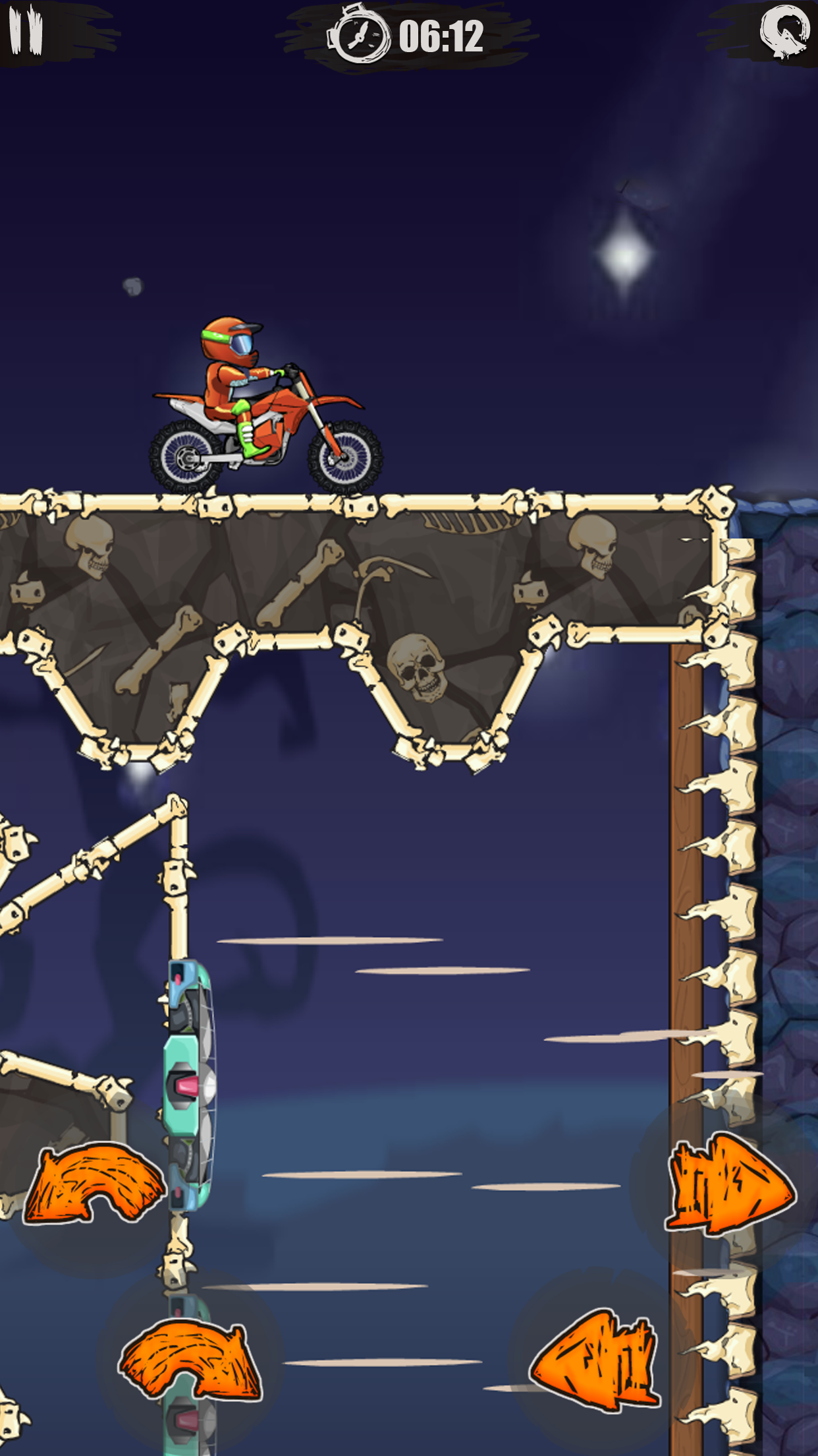اسکرین شات 7 بازی Moto X3M Bike Race Game