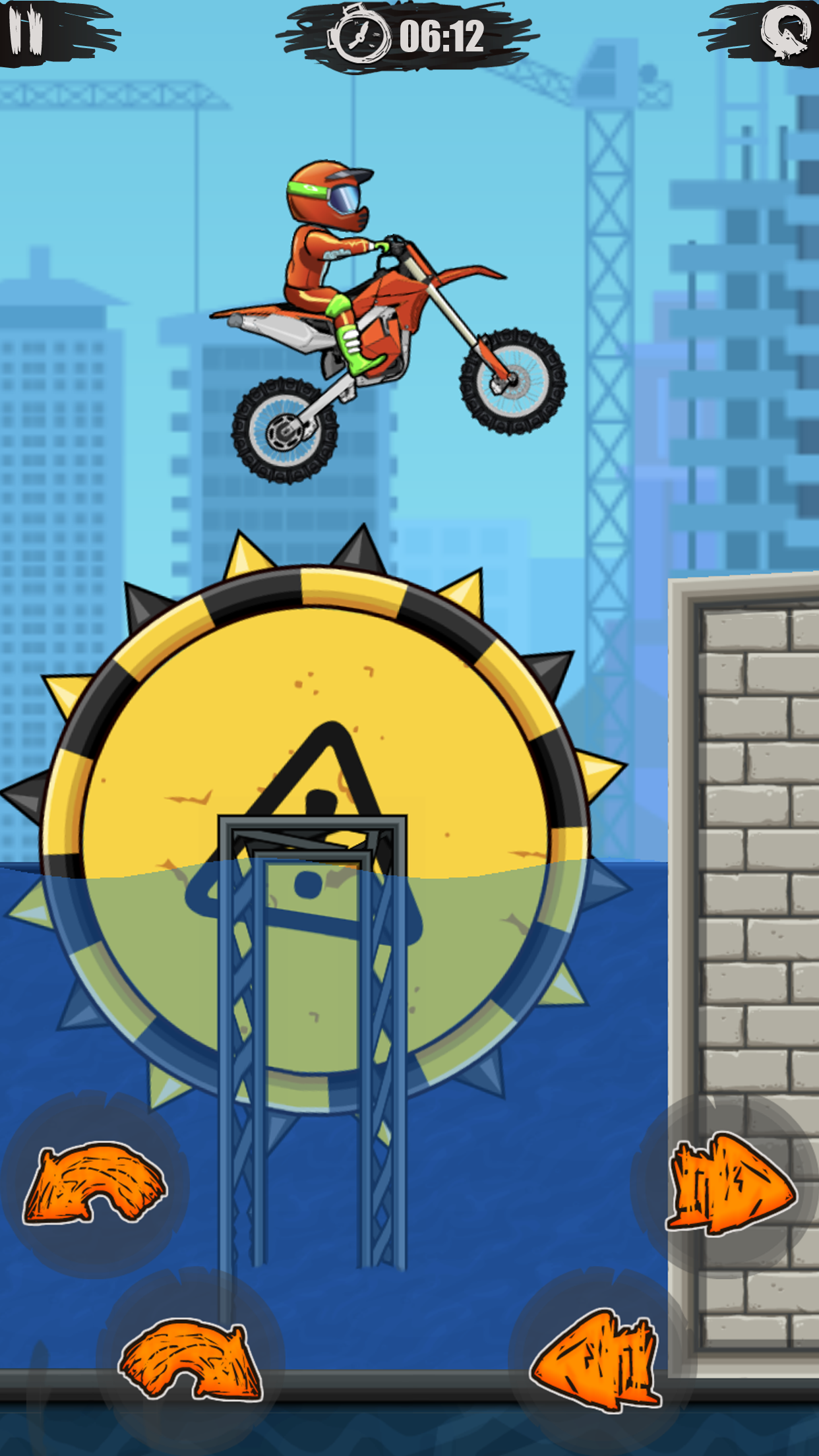 اسکرین شات 5 بازی Moto X3M Bike Race Game